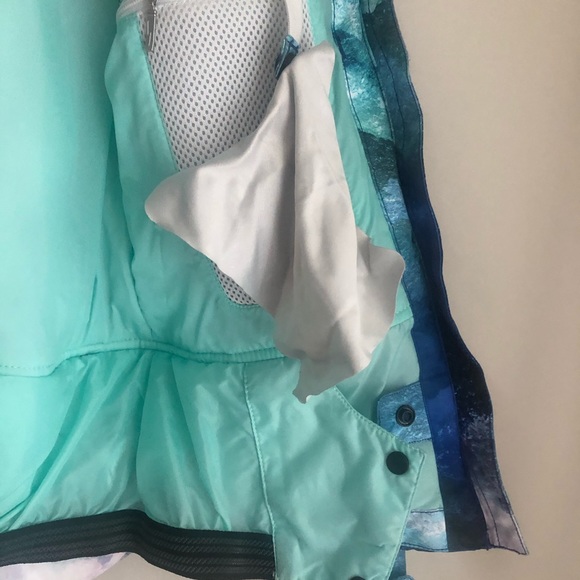 Obermeyer Tabor Watercolor Ski Coat Jacket - Picture 6 of 10